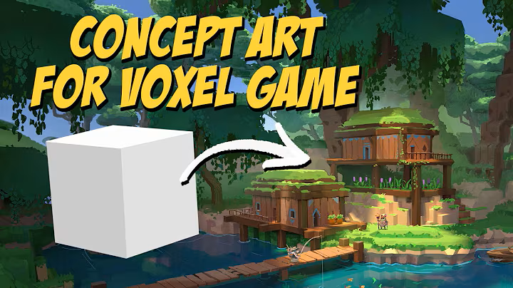 How to use MagicaVoxel for Concept Art