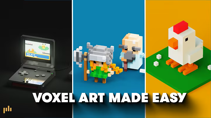 How to Create 3D Voxel Art with MagicaVoxel